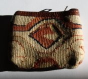 Vintage, kelimpurse,purse, necessär, kilim, rug, carpet, tapis, handvävd, handmade, inredning, nomad, tribal, unikmatta, handväv